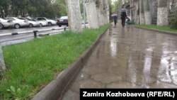 Жаандагы Бишкек.