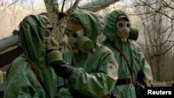 Ukrainian troops used chemical defenses "to protect themselves from the strong irritant effect" of the prohibited substance, the navy said. (illustrative photo)