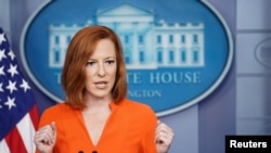 Zëdhënësja e Shtëpisë së Bardhë, Jen Psaki.