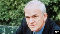 میلان کوندرا سالهاست كه ارتباطى با رسانه ها برقرار نكرده است. (عکس: AFP)