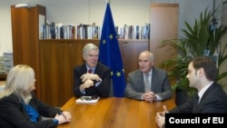 Nga bisedimet ndërmjet Kosovës dhe Serbisë në Bruksel...