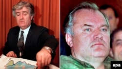 Radovan Karadžić i Ratko Mladić