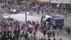 Мінськ у 57-й день протестів: затримання та водомети (відео)