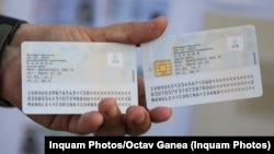 Așa arată noua carte electronică de identitate (CEI). 