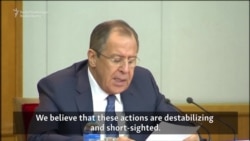 Lavrov: Rusia este dispusă să dialogheze constructiv cu UE și SUA, dar numai ca partener egal