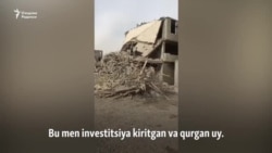 В Ташкенте строящуюся новостройку снесли по устному приказу премьер-министра