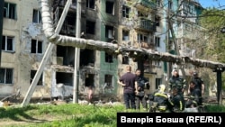 Наслідки обстрілу у Павлограді, 25 квітня 2025 року