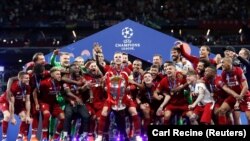 «Ліверпуль» у момент головного тріумфу минулого сезону – перемоги в Лізі чемпіонв