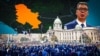 Президент Александр Вучич с беспокойством и растерянностью следит за происходящим на улицах и площадях сербских городов. Фотоколлаж