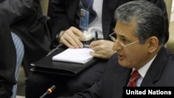 Šef UNMIK-a Farid Zarif, 2011.