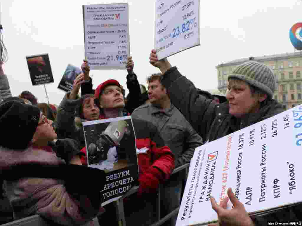 Russia -- Meeting on Bolotnaya square, Russia protests Dec.10, Moscow, 10Dec2011