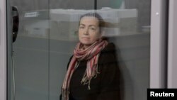 Алсу Курмашева в казанском суде, 2023 год.