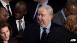 Ambasadorul Rusiei, Serghei Kisliak, în Congresul american în 2017
