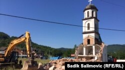 Shembja e kishës në Bosnje dhe Hercegovinë. 