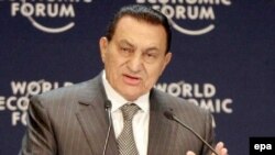 حسنی مبارک، رييس جمهوری مصر. (عکس: Afp)