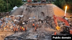 Наслідки обрушення мосту в Брянській області, 1 червня 2025 року