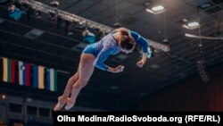 Діана Варинська була найкращою у вправах на колоді