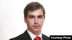 Диме Спасов, претседател на Унија на млади сили на ВМРО - ДПМНЕ.