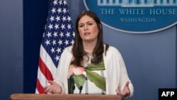 سارا سندرز، سخنگوی کاخ سفید