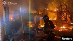 Наслідки російських ударів по Запоріжжю, архівне фото