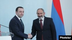 Ираклий Гарибашвили, Никол Пашинян