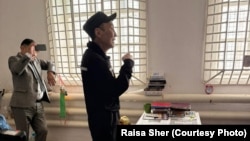 Марафоншы Марат Жыланбаев Степногорск түрмесінде. 29 шілде, 2025 жыл. 