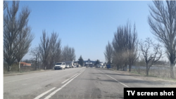 Дорога до пункту пропуску на кордоні з Російською Федерацією