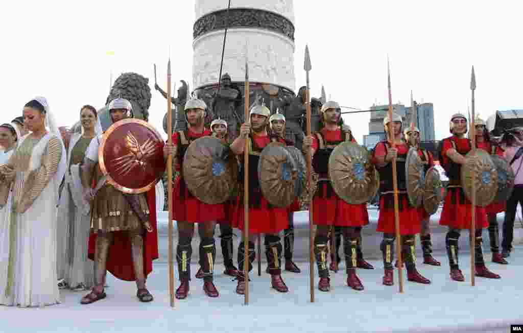 Прослава на 20-годишнината од независноста на Македонија.