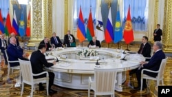 Заседание Высшего Евразийского экономического совета в Москве.