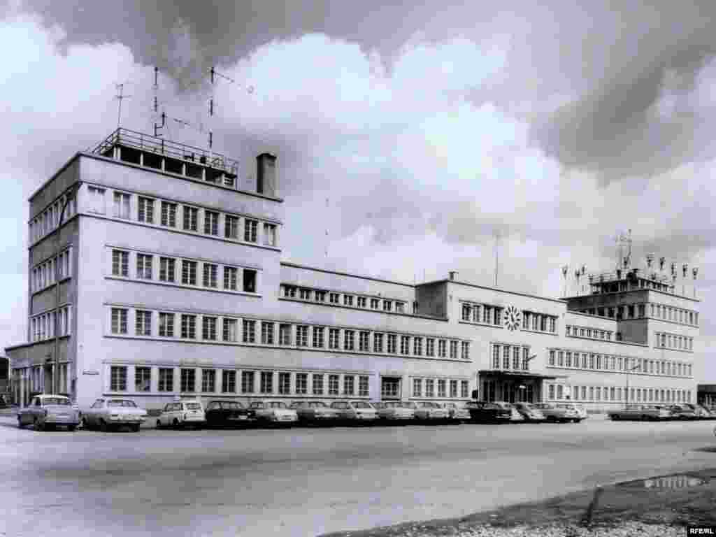 Fostul aeroport din Munchen în care s-a aflat sediul RFE/RL, în anii 1953-1966.