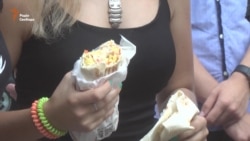 Одесити захищали шаурму (відео)