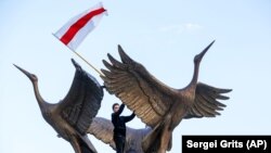 У день «Маршу свободи» в Мінську, 16 серпня 2020 року