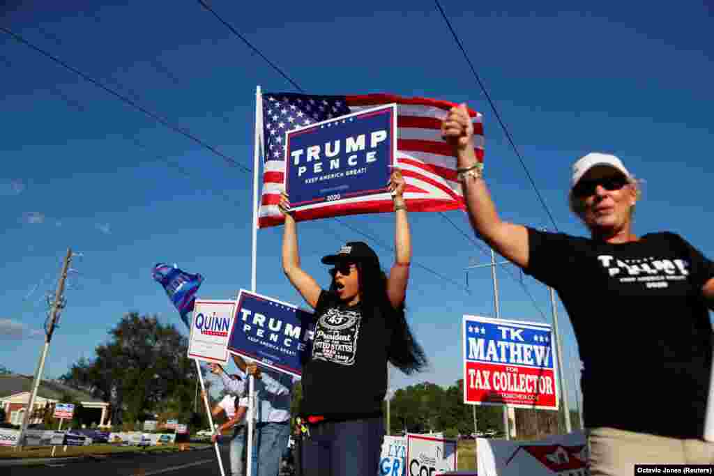 Приврзаници на Доналд Трамп на Флорида