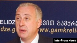 “Новые правые” представили экспертам-экономистам несколько пунктов, которые должны вывести Грузию из кризисной ситуации. На фото: лидер партии Давид Гамкрелидзе