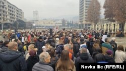 Akcija "Zastani, Srbiijo" u Užicu, 20. decembar 2024.