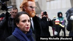  Партнерката на Џулијан Асанж, Стела Морис, Лондон, 04.01. 2021.