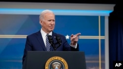 Predsjednik SAD-a Joe Biden 31. marta 2022. u Washingtonu 