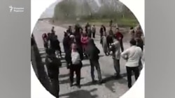 В Самарканде люди блокировали трассу, требуя подачи электричества