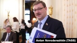 Konstantin Kosachyov, the head of the Federation Council’s International Affairs Committee, said he had been denied a visa.