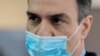 Premierul spaniol Pedro Sanchez, 3 aprilie 2020.