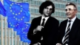 Ираклий Кобахидзе и Бидзина Иванишвили (коллаж)