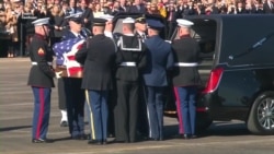 Останній політ Джорджа Буша до Вашингтона – відео