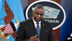 Sekretari amerikan i Mbrojtjes, Lloyd Austin. Fotografi nga arkivi. 