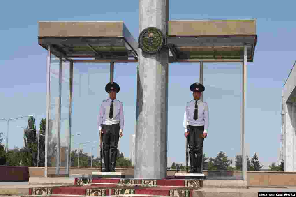 На страже свободного Кыргызстана.