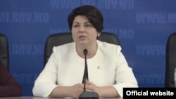 Fosta ministră de finanțe Natalia-Gavriliță Chișinău 2019