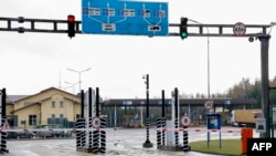 Пункт перетину кордону між Литвою та Білоруссю поблизу Шальчинінкаю, 27 жовтня 2025 року