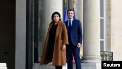 Саломе Зурабишвили и Эмманюэль Макрон