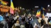 Romania - Protest against the Constitutional Court's decision to annul the presidential elections, initiated by the extremist AUR party