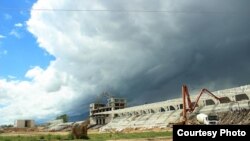 Строительство ипподрома ко Всемирным играм кочевников 