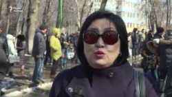 Джакупова о задержании Текебаева